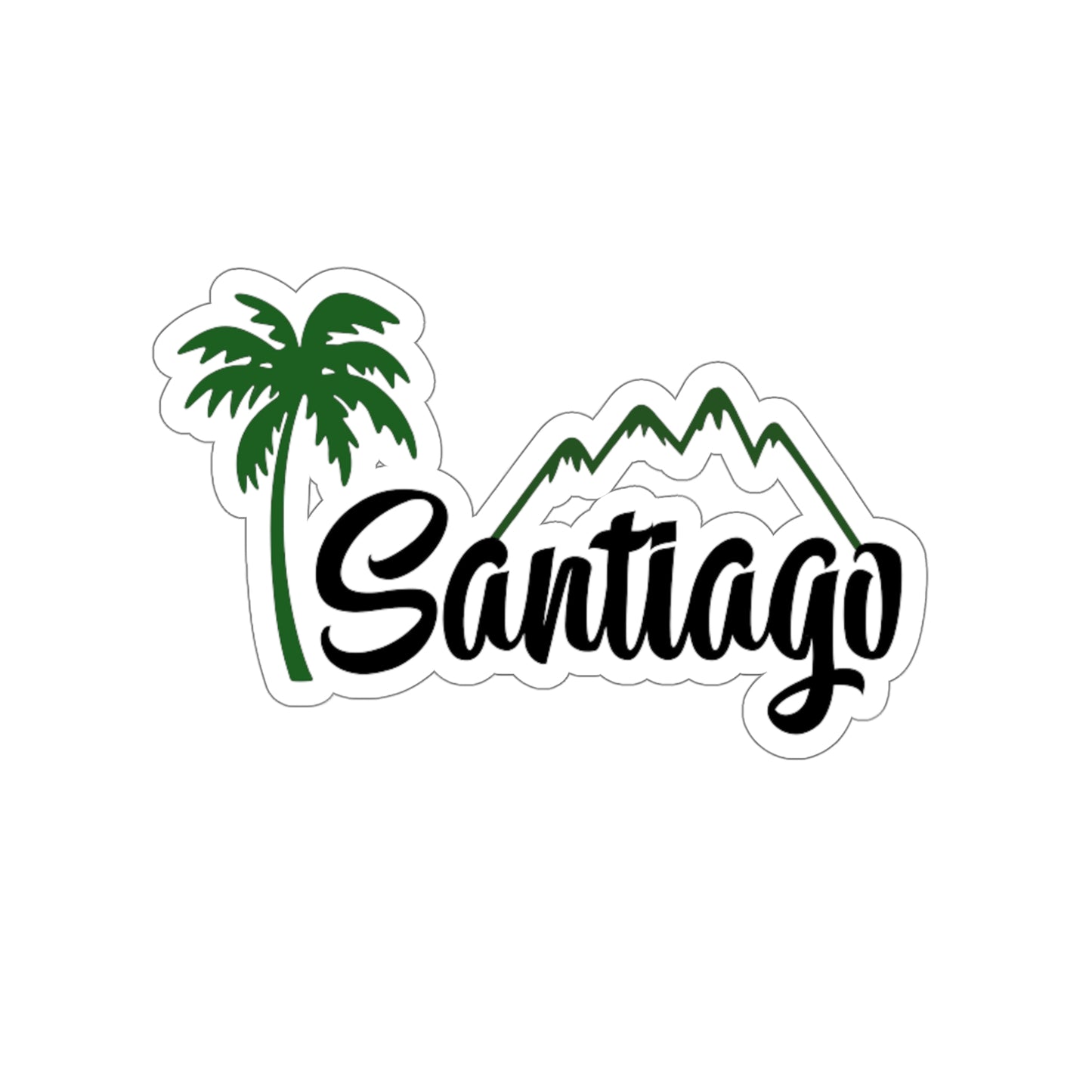 Santiago Die-Cut Stickers