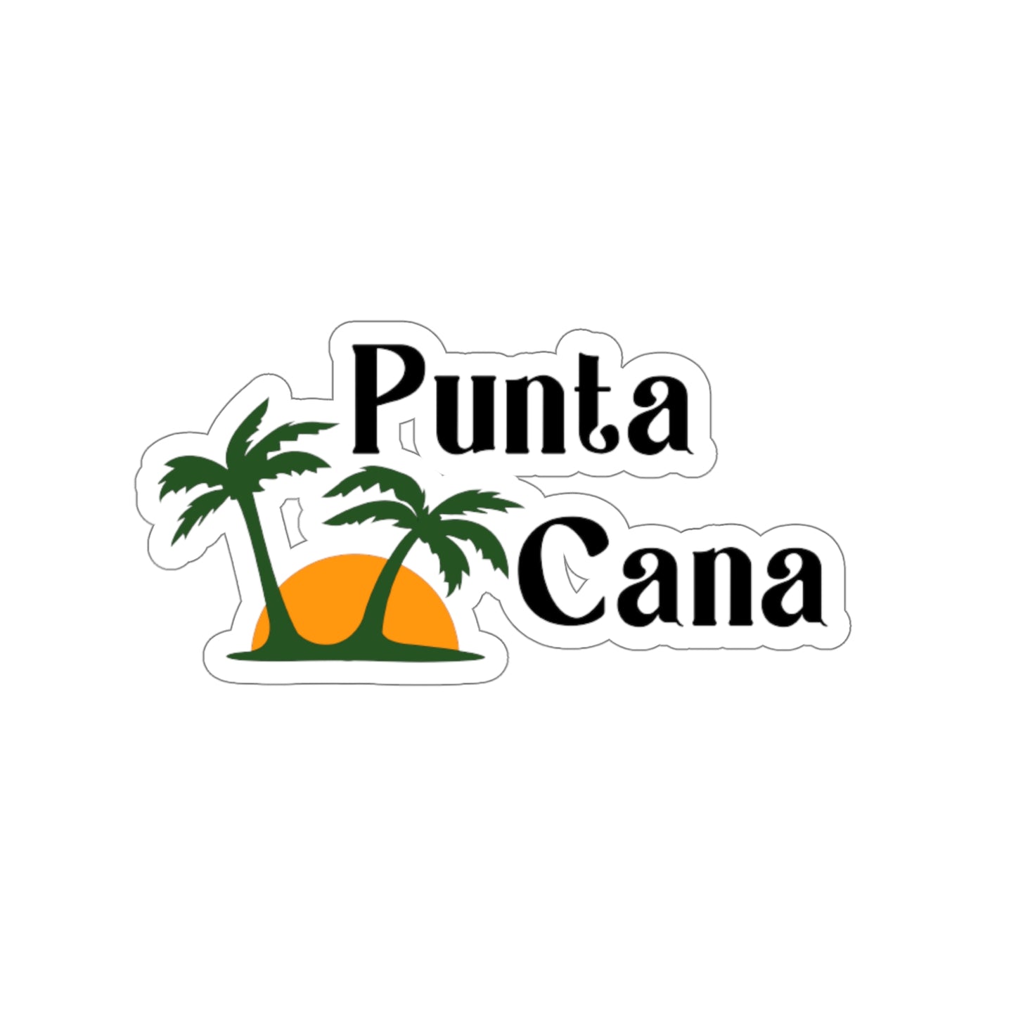 Punta Cana Die-Cut Stickers