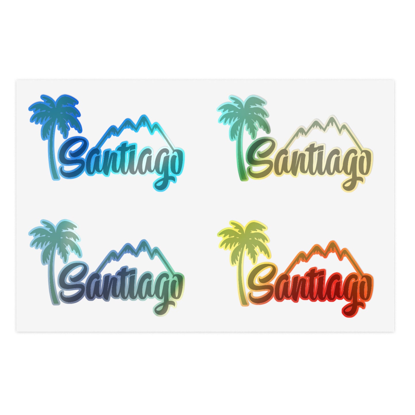 Santiago Sticker Sheets