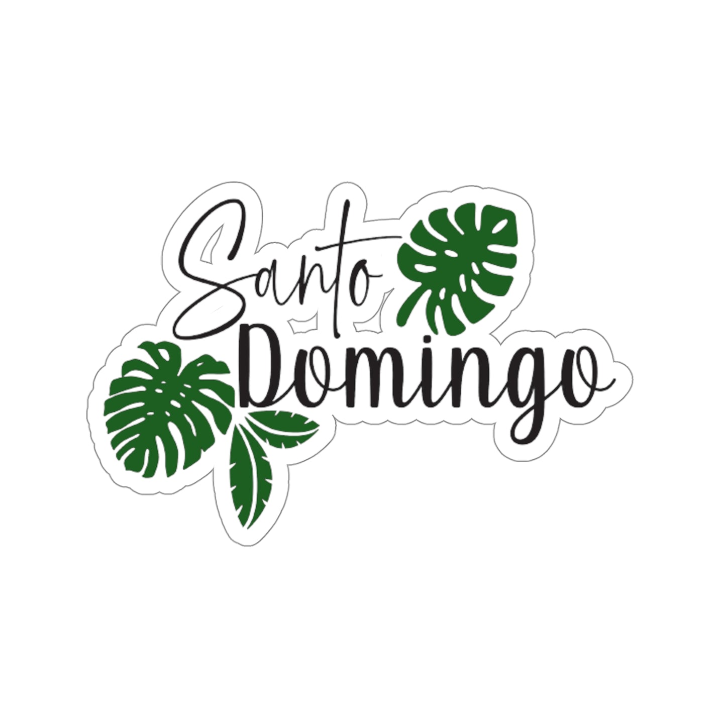 Santo Domingo Die-Cut Stickers