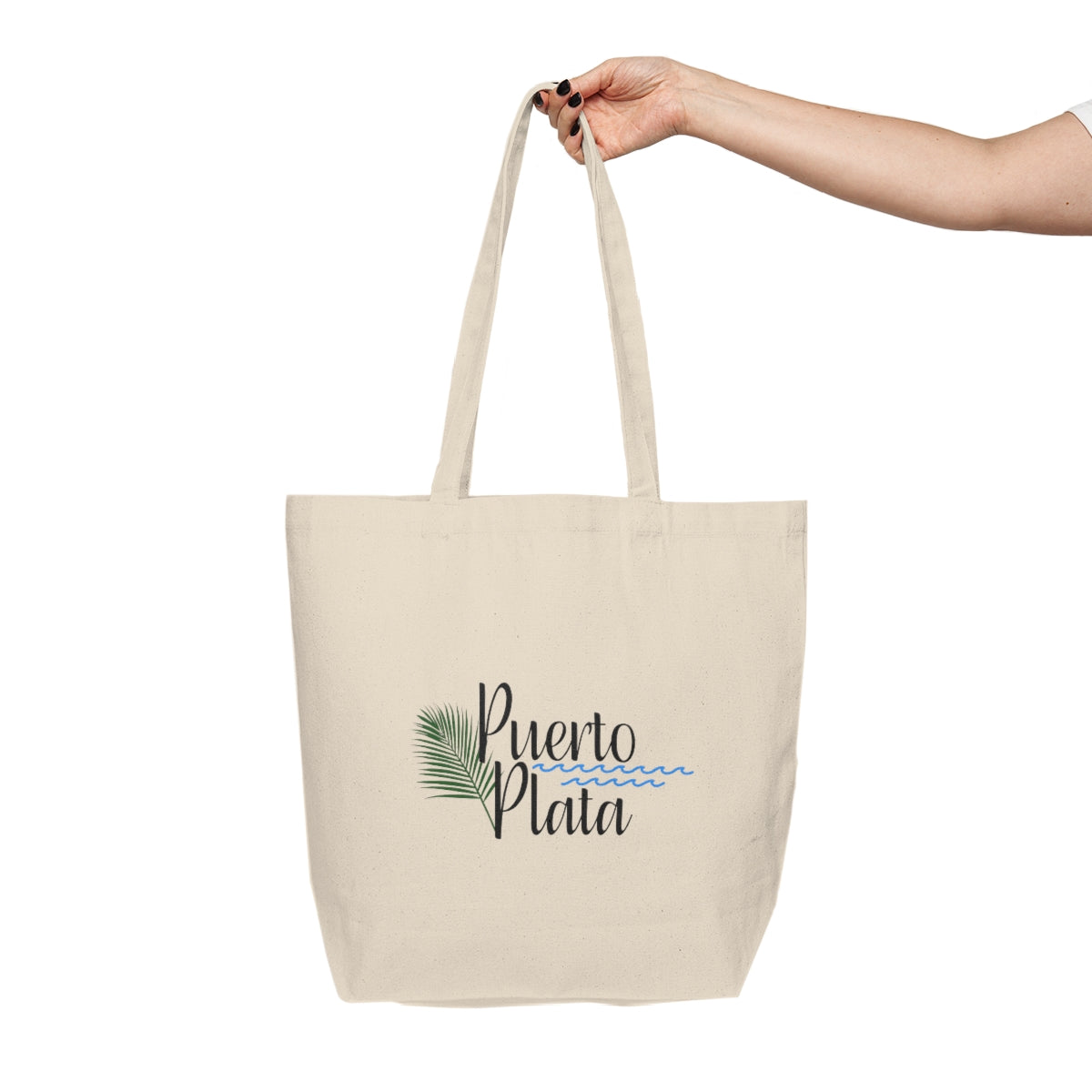 Puerto Plata Canvas Shopping Tote